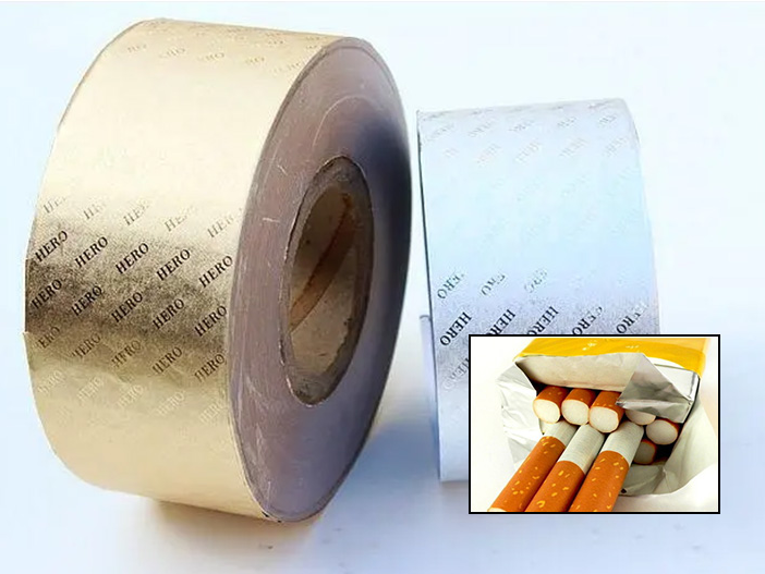 Cigarette packaging aluminum foil 