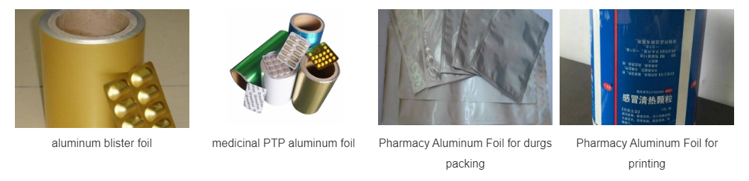 Pharmaecutical Aluminum Foil